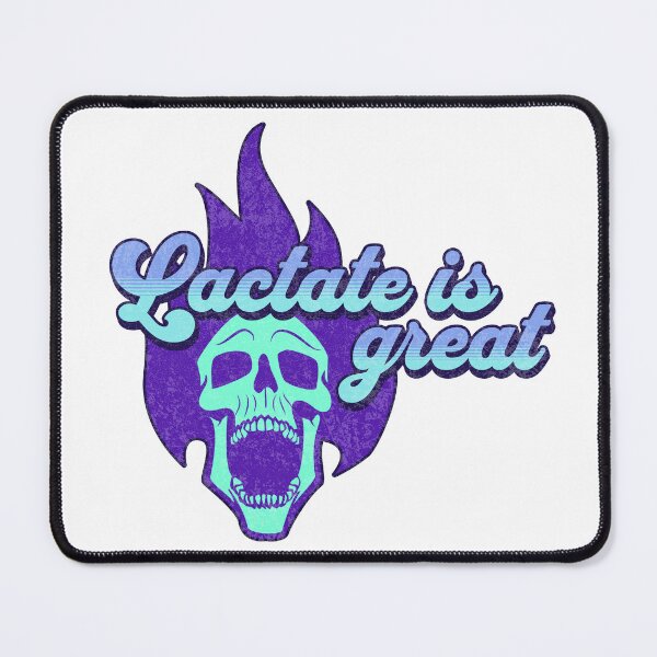 Item preview, Lactate is great - exercise hard designed and sold by EvergreenWhimsy.