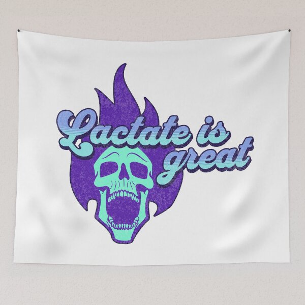 Item preview, Lactate is great - exercise hard designed and sold by EvergreenWhimsy.