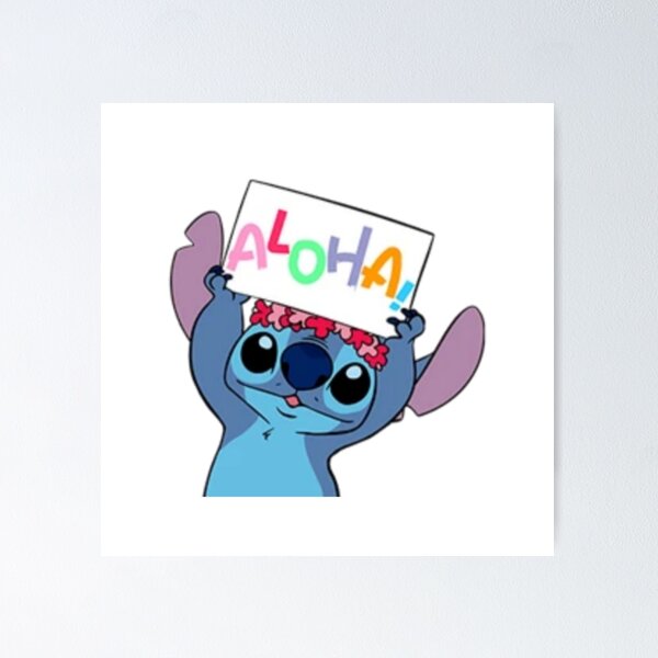 CUTE STITCH KAWAII STYLE Poster for Sale by TrendingPopular