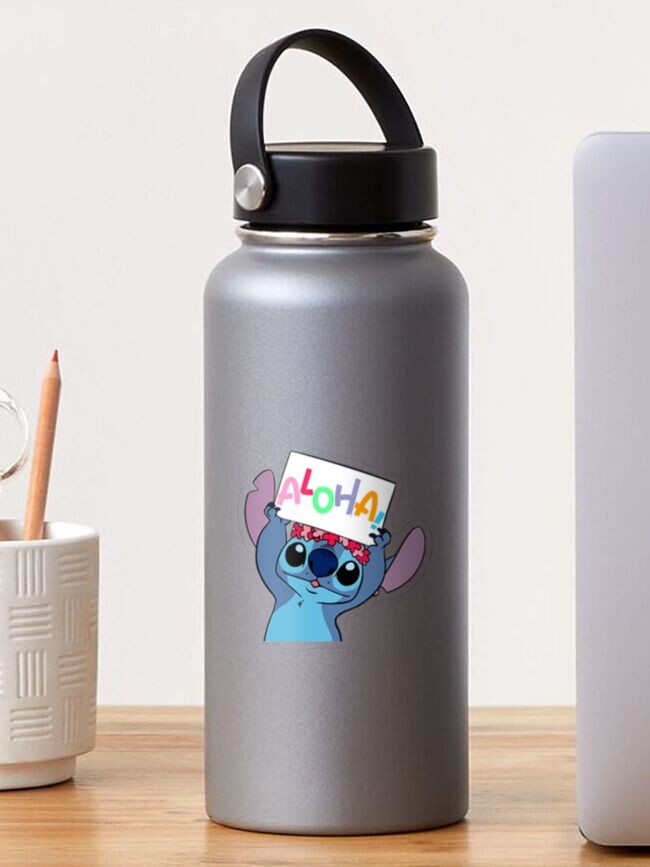 Lilo and Stitch Aloha Stitch Water Bottle