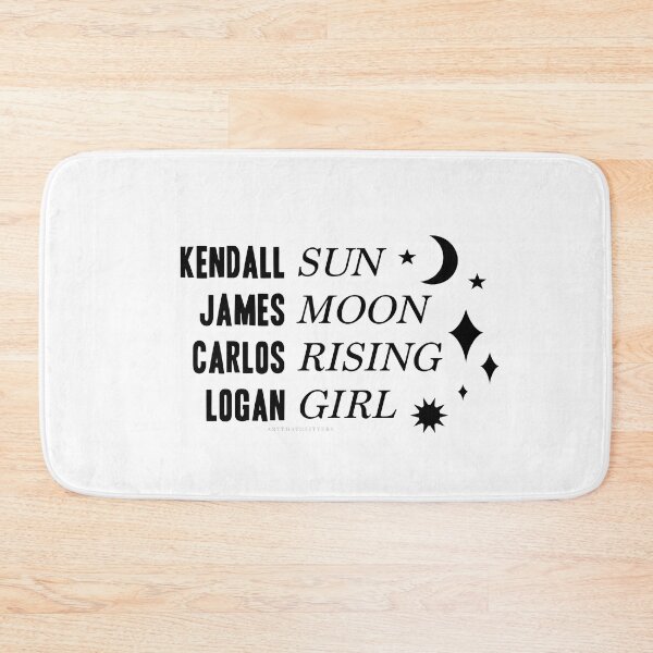 Item preview, Big Time Rush Astrology Chart- Logan Edition designed and sold by ArtThatGlitters.