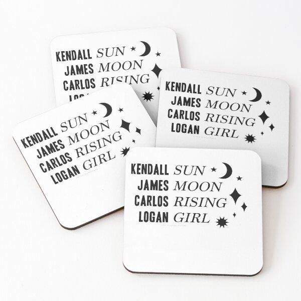 Item preview, Big Time Rush Astrology Chart- Logan Edition designed and sold by ArtThatGlitters.