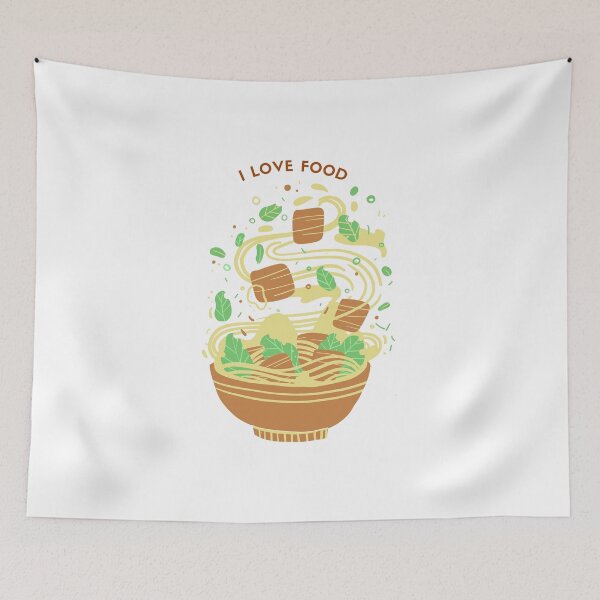 Item preview, I LOVE FOOD designed and sold by Lemart06.