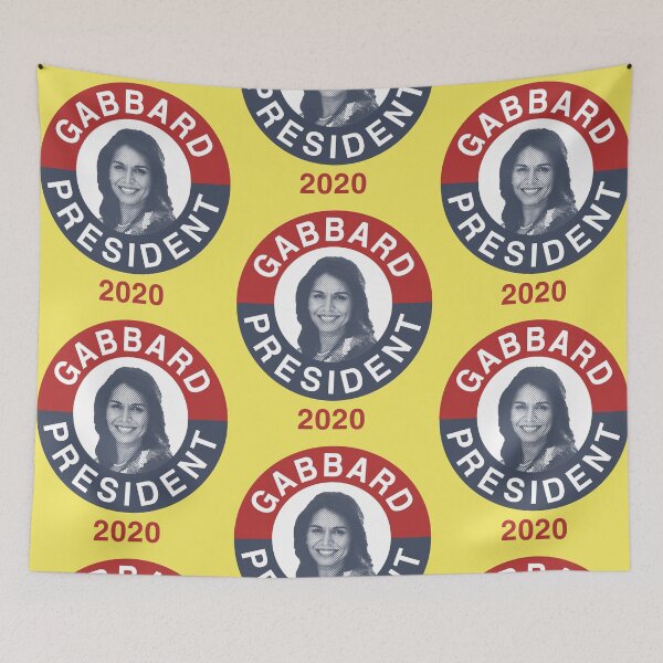 Item preview, Tulsi Gabbard for President 2020 designed and sold by flippinsg.