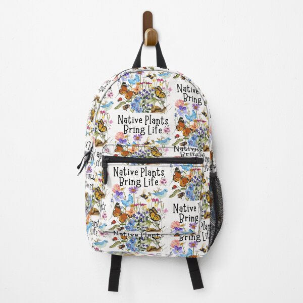 Item preview, Native Plants Bring Life Colorful Pollinator Design designed and sold by EarthArtDesigns.