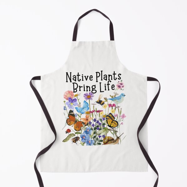Item preview, Native Plants Bring Life Colorful Pollinator Design designed and sold by EarthArtDesigns.