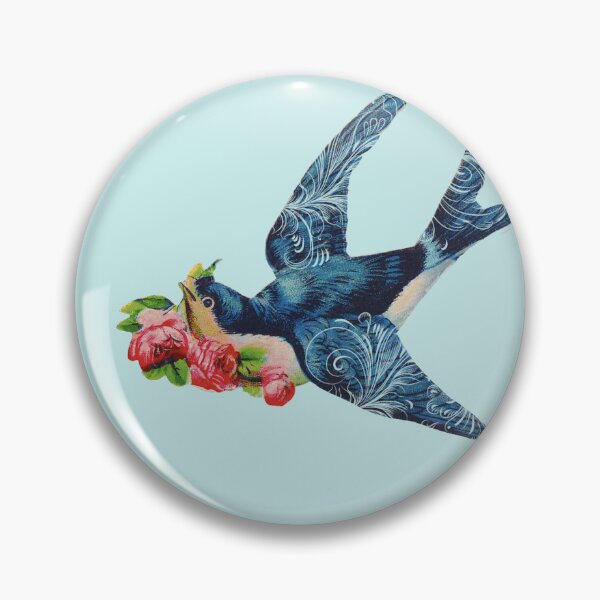 Item preview, Bluebird vintage  designed and sold by PhaedraArt.