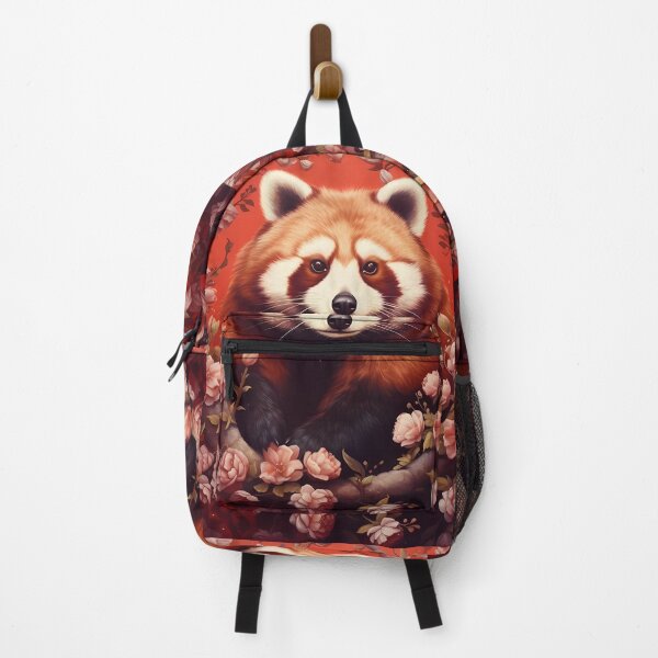 Item preview, Red Panda with beautiful cherry blossoms designed and sold by ZombiOctopi.