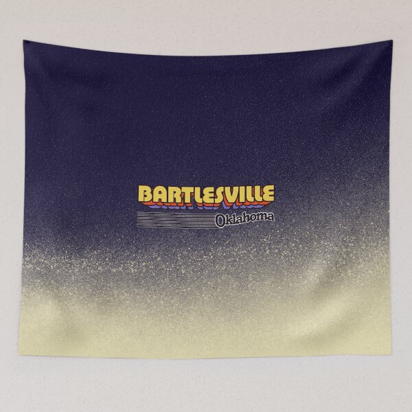 Item preview, Bartlesville, Oklahoma | Retro Stripes designed and sold by retroready.