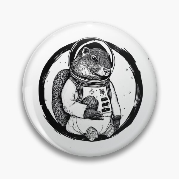 Item preview, Groundhog astronaut lost in space designed and sold by GroundhogMs.
