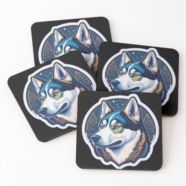 Item preview, Siberian Husky (Sticker and Print Out) designed and sold by Sir Elgin Ortiz.