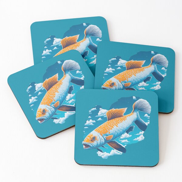Item preview, Fish Fly in the Sky designed and sold by DesignArtEmpire.