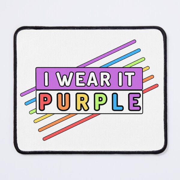 Item preview, Wear It Purple designed and sold by WildeExchange.