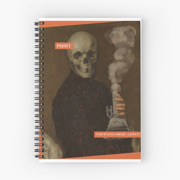 Item preview, Skeleton - psssst wanna role a joint?  designed and sold by LidaRayArt.