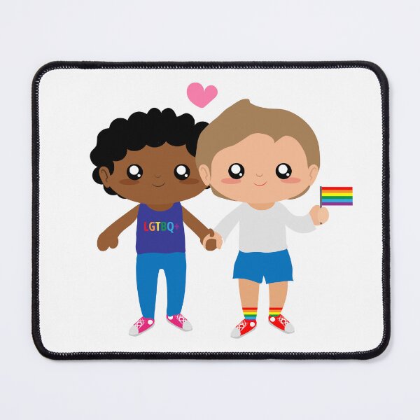 Item preview, couple of two LGBT men designed and sold by yessebel.