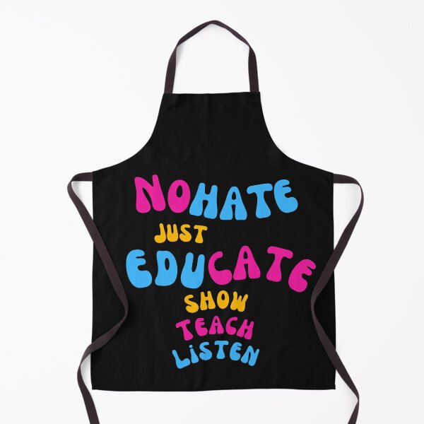 Item preview, No Hate just educate Show teach Listen designed and sold by Hiremeamerica.