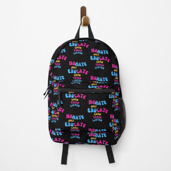 Item preview, No Hate just educate Show teach Listen designed and sold by Hiremeamerica.