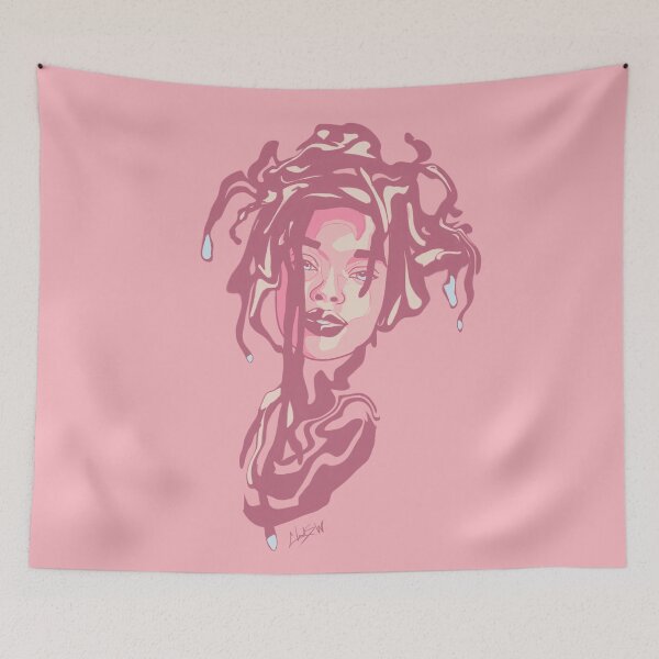 Aperçu de l'œuvre Bubblegum Locs insouciant créée et vendue par ChelArts.