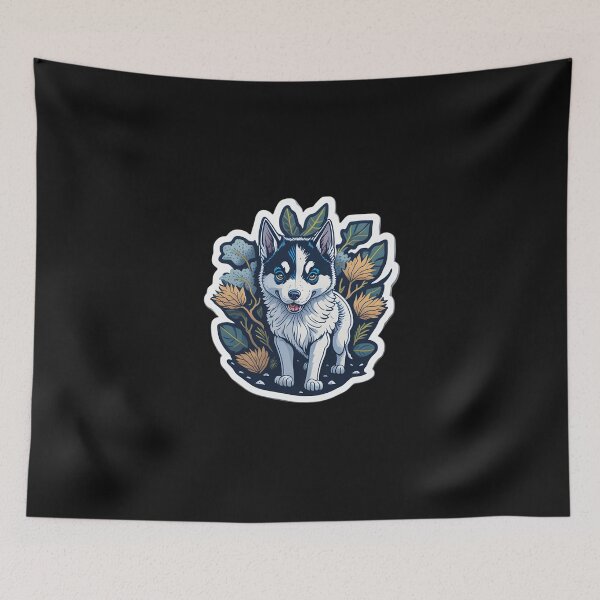 Item preview, Siberian Husky (Sticker and Print Out) designed and sold by Sir Elgin Ortiz.