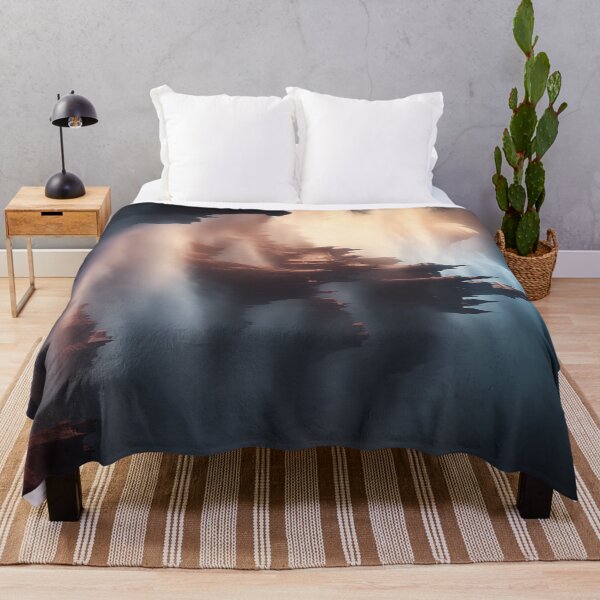 Item preview, Castle with dramatic lighting and fog - 2 - Landscape Art  designed and sold by dosedai.