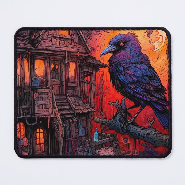 Item preview, Raven at the Haunted House designed and sold by Chip Barber.