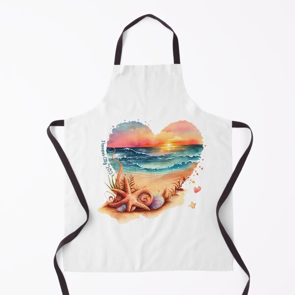 Item preview, Panama City Beach Heart Ocean designed and sold by MixinMadness.