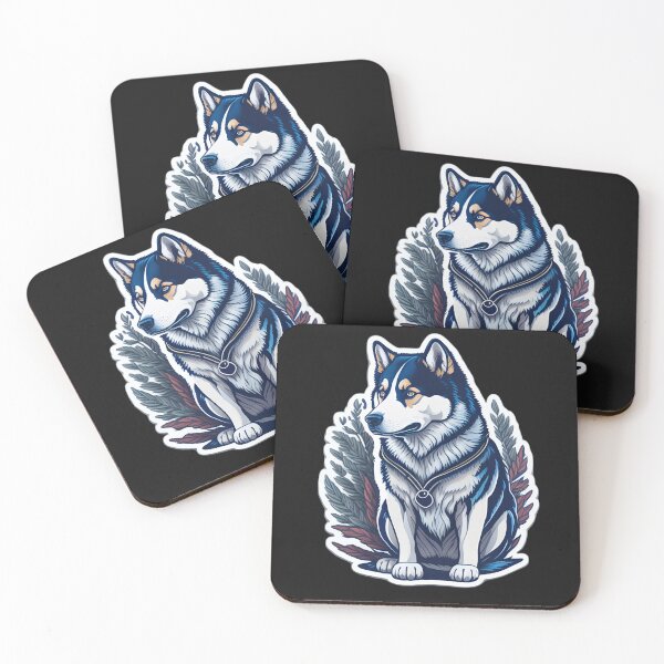 Item preview, Siberian Husky (Sticker and Print Out) designed and sold by Sir Elgin Ortiz.