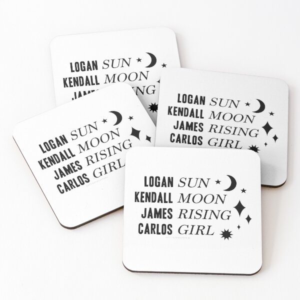 Item preview, Big Time Rush Astrology Chart- Carlos Edition designed and sold by ArtThatGlitters.