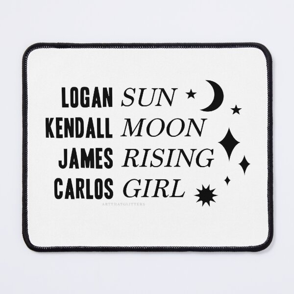 Item preview, Big Time Rush Astrology Chart- Carlos Edition designed and sold by ArtThatGlitters.