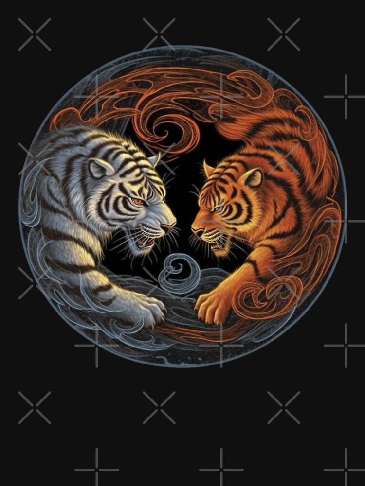 Ying Yang Tigers - T-Shirt