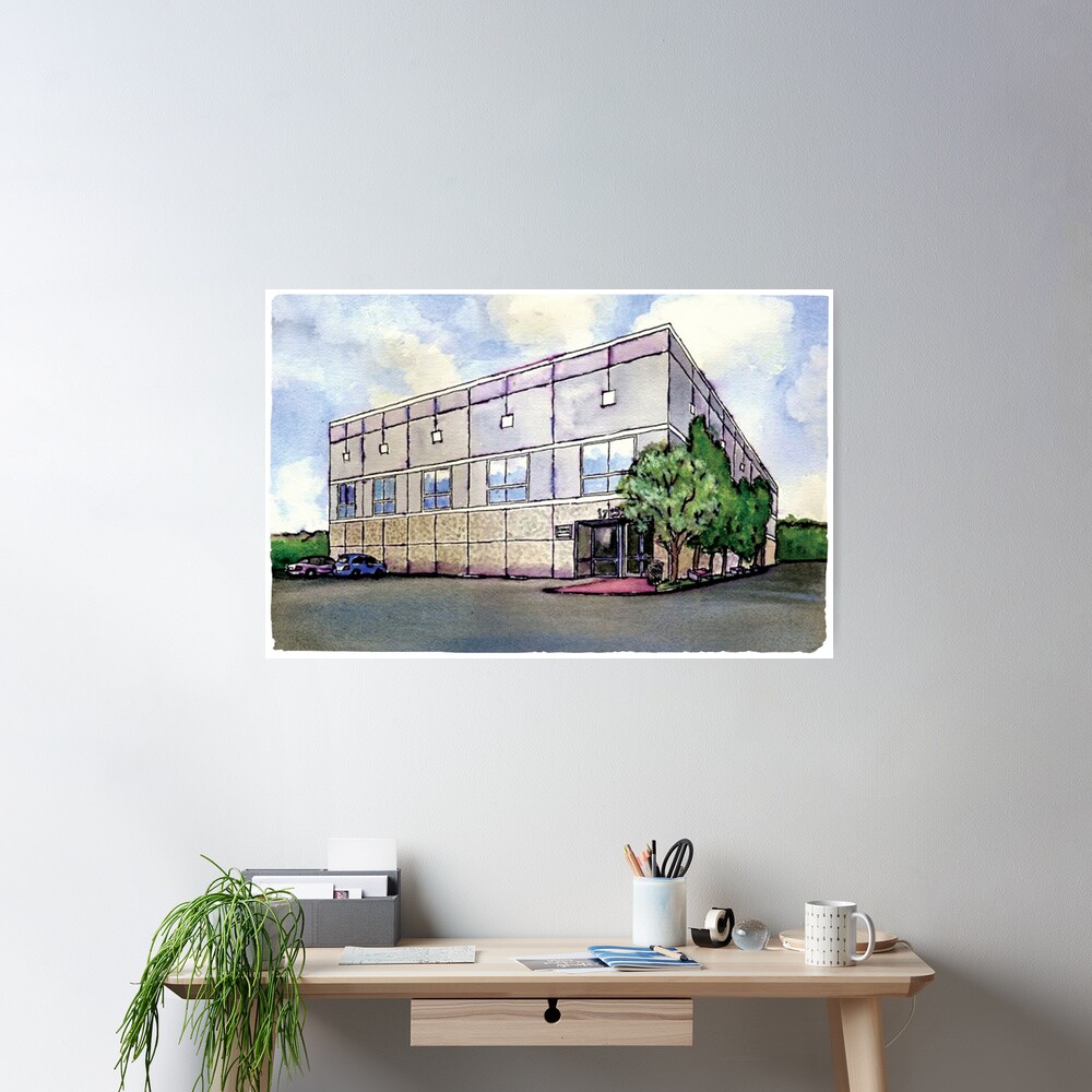 Pam's Famous Dunder Mifflin Watercolor Painting From The Office Is A Lie