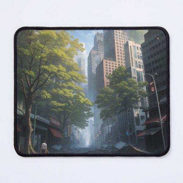 Item preview, art forest and city designed and sold by Artistic canvas store.