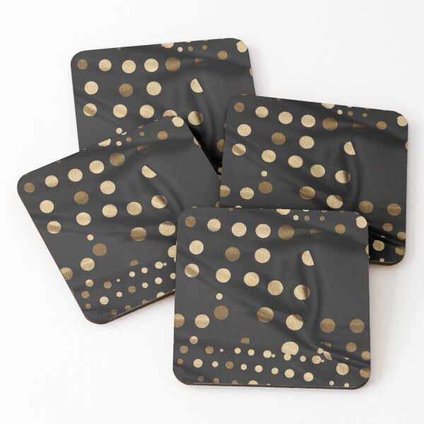 Item preview, "Metalluxe: Elegancia Minimalista en Patrones Irregulares de Puntos" designed and sold by SBD-Shop.