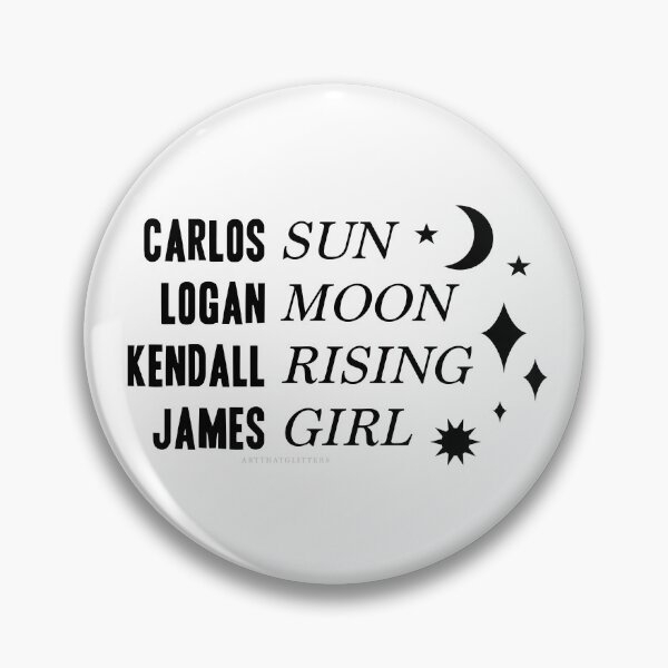 Item preview, Big Time Rush Astrology Chart- James Edition designed and sold by ArtThatGlitters.