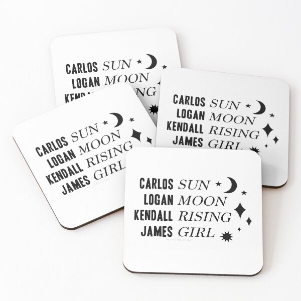 Item preview, Big Time Rush Astrology Chart- James Edition designed and sold by ArtThatGlitters.
