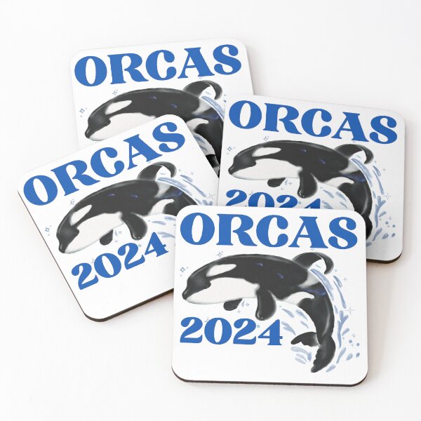 Item preview, Orcas 2024 Support The Killer Whales designed and sold by JeweledLife.
