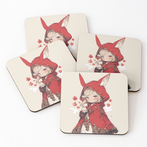 Item preview, Cute Bunny Red Mage designed and sold by A-Artistries.