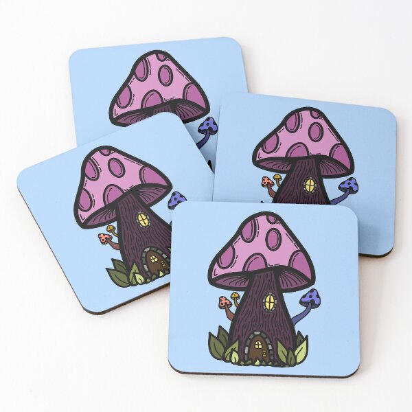 Item preview, Cute Mushroom House designed and sold by frankielolis.