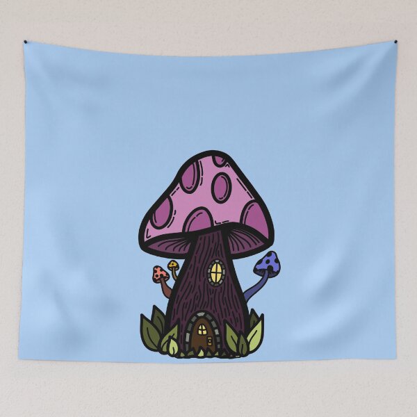 Item preview, Cute Mushroom House designed and sold by frankielolis.