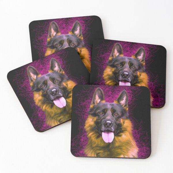 Item preview, Celebrating the German Shepherd's Strength, Loyalty, and Intelligence designed and sold by RatjrArt.