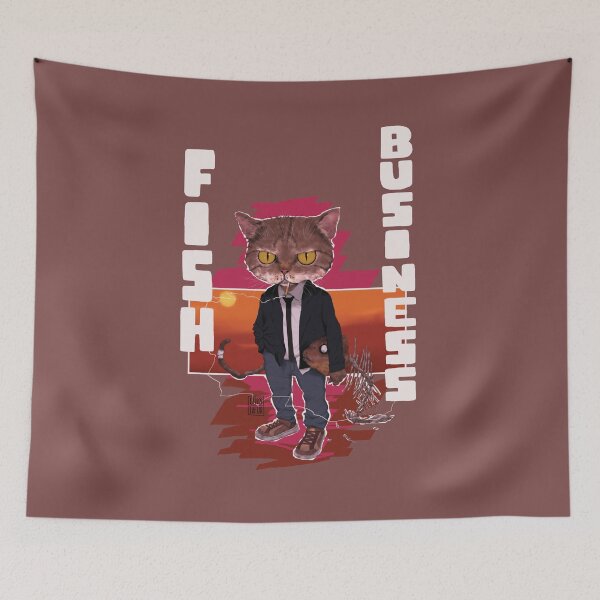 Item preview, FISH BUSINESS designed and sold by LUISTAFUR-STORE.