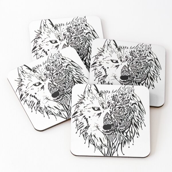 Item preview, Mandala wolf. designed and sold by Jaomink.