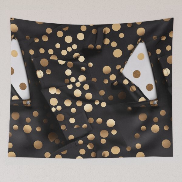 Item preview,  "Luxury Dots: Exquisite Simplicity with Irregular Metallic Patterns" designed and sold by SBD-Shop.