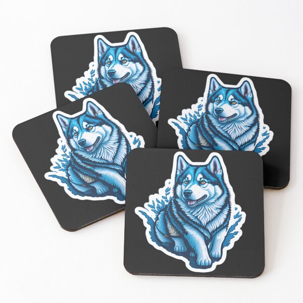 Item preview, Siberian Husky (Sticker and Print Out) designed and sold by Sir Elgin Ortiz.
