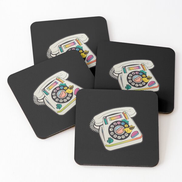 Item preview, Telephone Sticker Throwback 002 designed and sold by PlanetArchive.