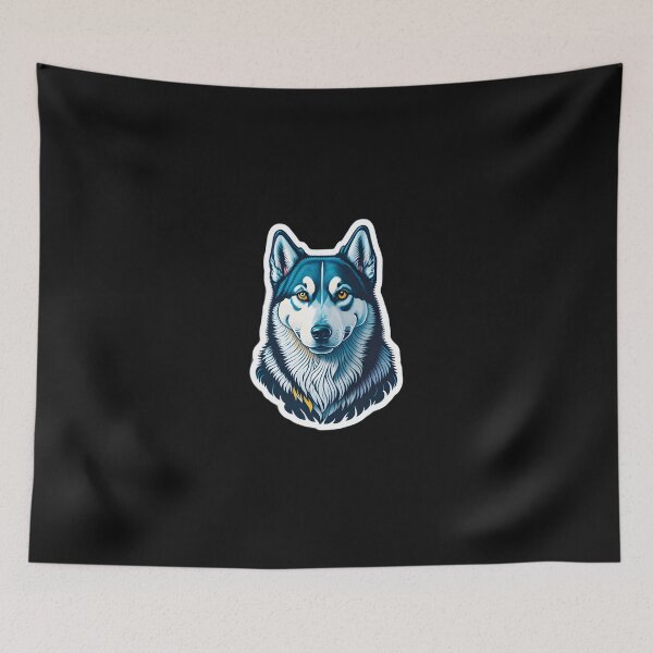 Item preview, Siberian Husky (Sticker and Print Out) designed and sold by Sir Elgin Ortiz.