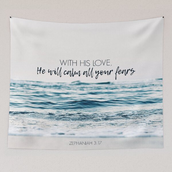 Item preview,  Él calmará todos tus miedos
Sofonías 3:17 designed and sold by move-mtns.