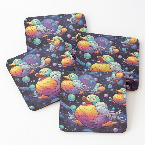 Item preview, Ducks in Space designed and sold by dementedviking.