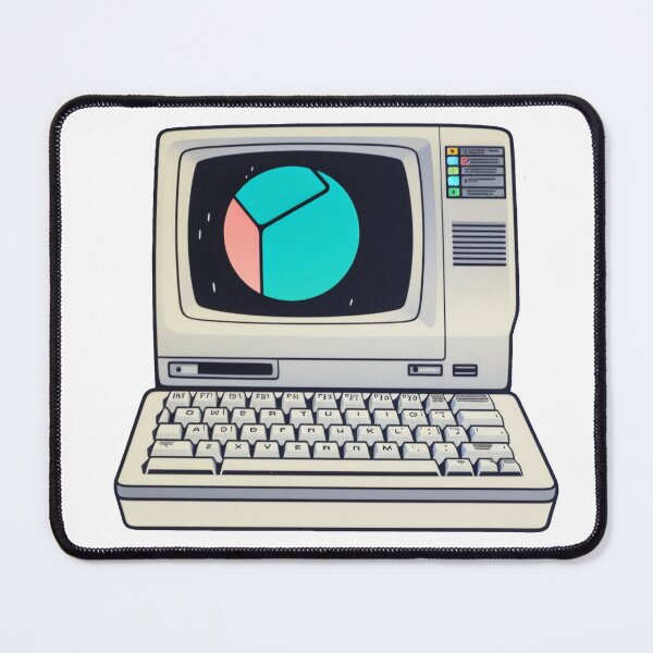Item preview, 90’s Technology Rewind Computer Desktop Sticker Throwback 003 designed and sold by PlanetArchive.
