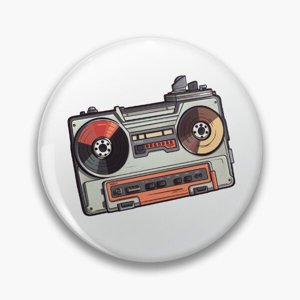 Item preview, Recorder Sticker Throwback 005 designed and sold by PlanetArchive.